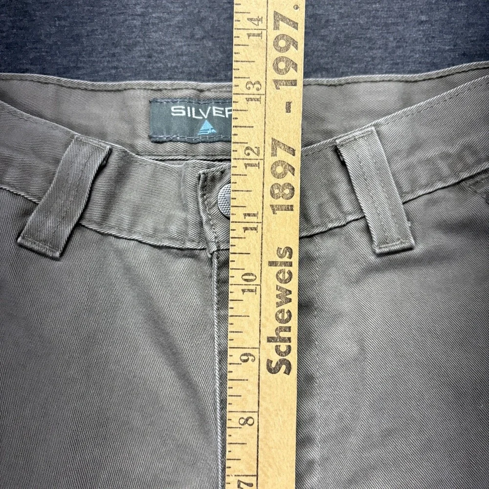 Vintage‎ Y2K Levi's Silver Tab Cargo Pants Mens FIT-32x31  TAG-32x32 Khaki Work